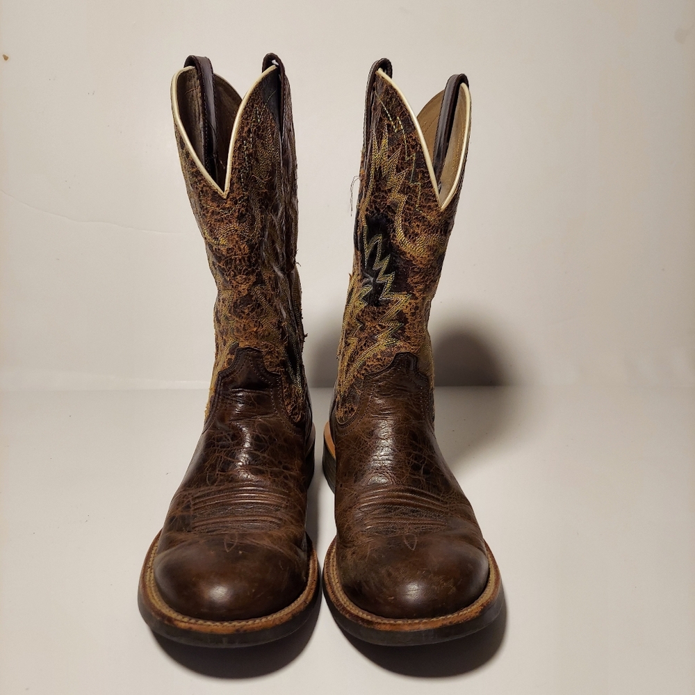 Ariat Brown Striker Quickdraw Roundtoe Cowboy Wes… - image 2